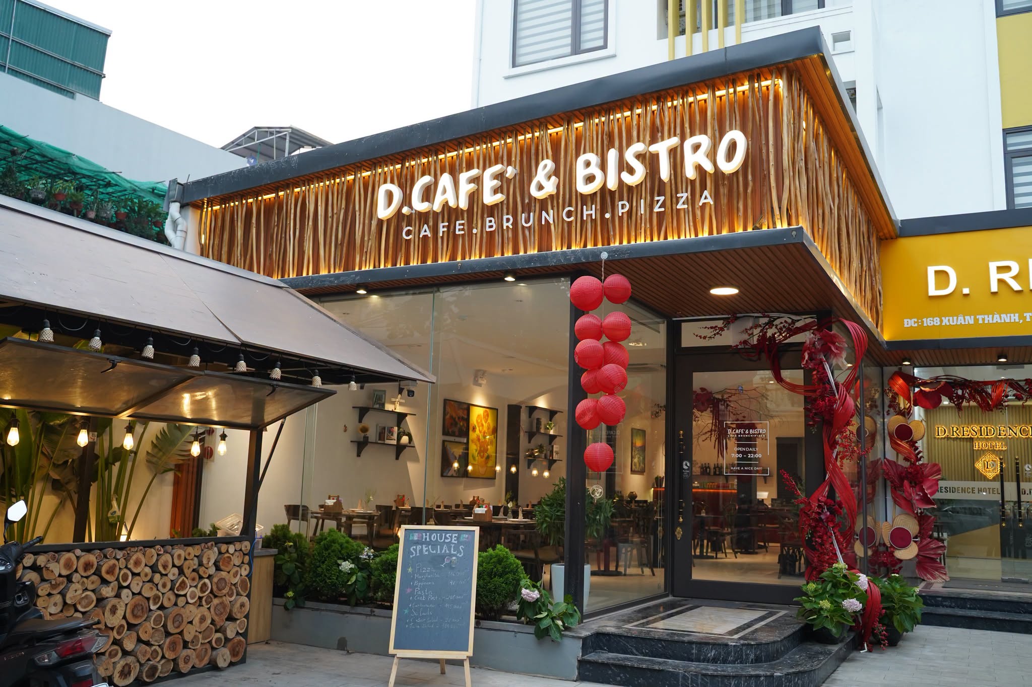 Pizza nướng củi D.Cafe